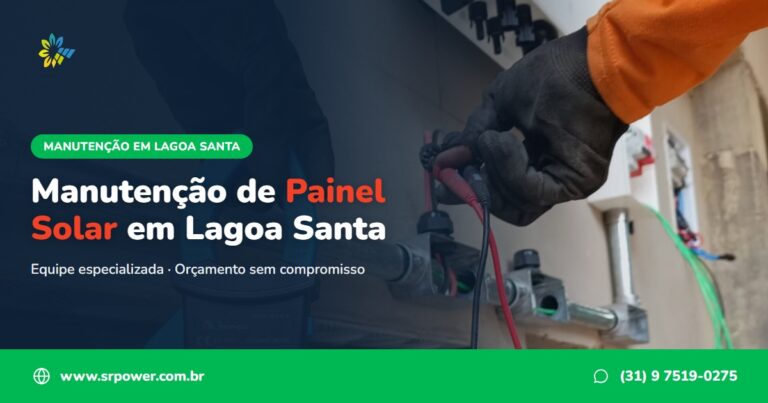 Energia solar em Belo Horizonte - SR Power | manutencao de painel solar em lagoa santa
